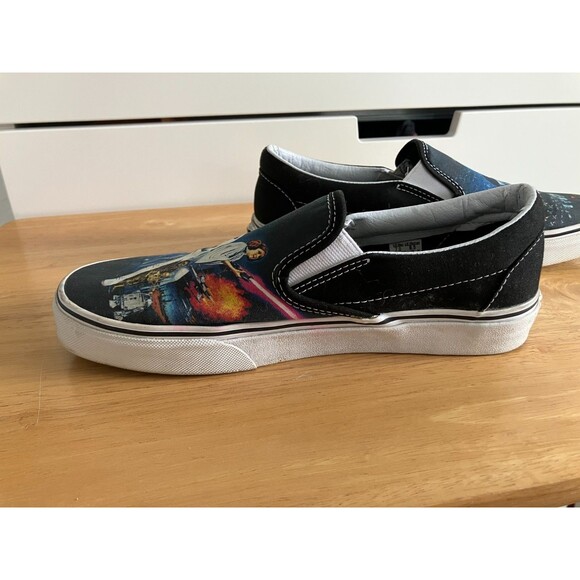 VANS Star Wars Classic Slip On Shoes A New Hope Size Mens 7/Womens 8.5 w BOX!! main image 12